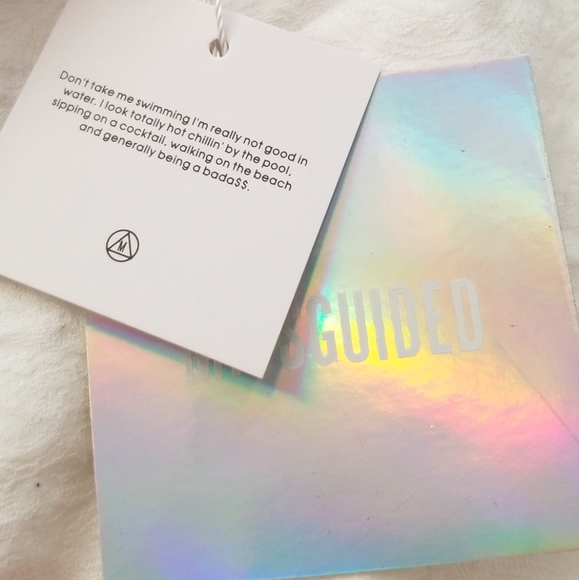 Missguided Strappy Bandage Bikini Size US 2 - Picture 3 of 10